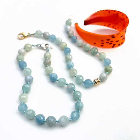 Gemstone: Aquamarine Bracelet