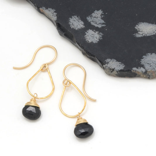 Hammered Tears: Black Garnet