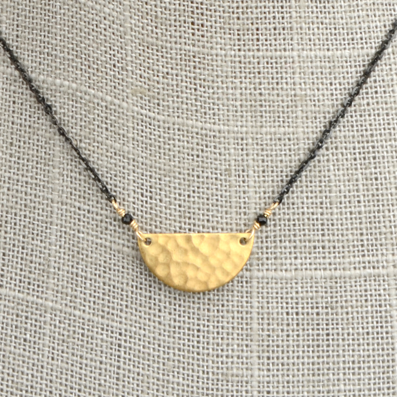 Metalworks: Brassy Half Moon