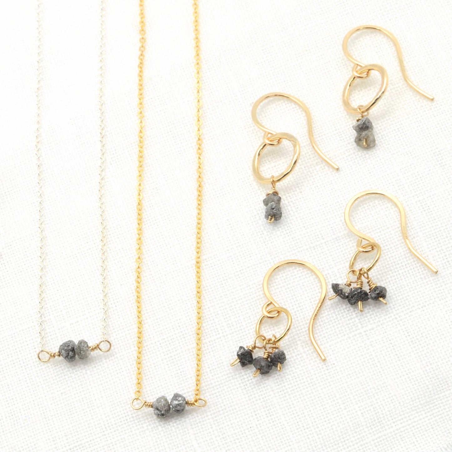Gem-Kissed: Triple Diamond Cluster