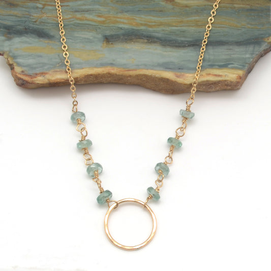 Gem Kissed: Kylie - Green Kyanite