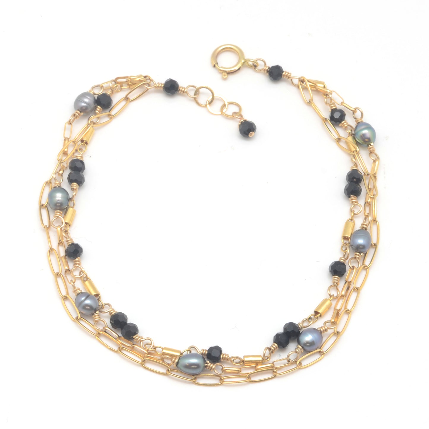 Gem-Kissed: Triple Strand Gaabby Sue