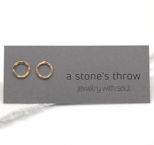 Stud Earrings: Geo Studs