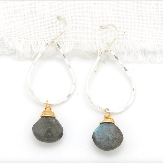 Hammered Tears: Labradorite