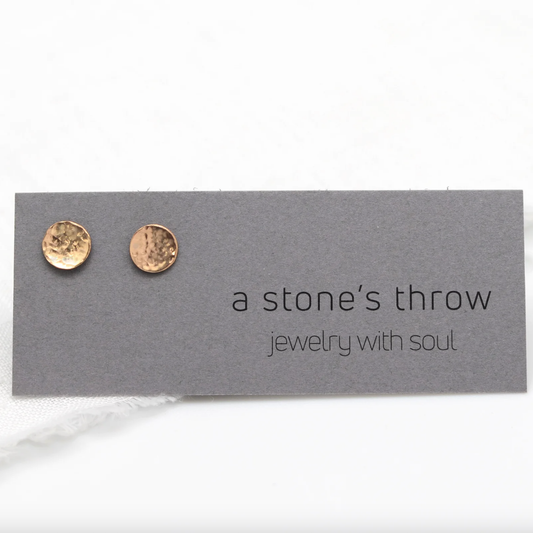Stud Earrings: Polka Dots