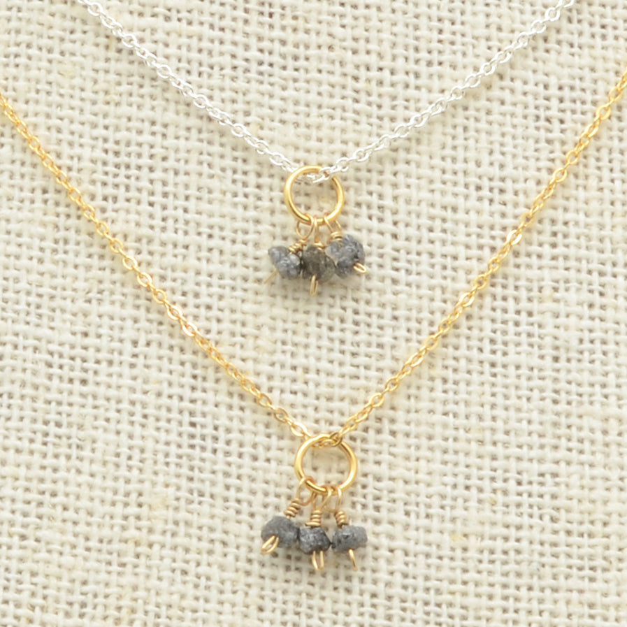 Gem-Kissed: Triple Diamond Cluster