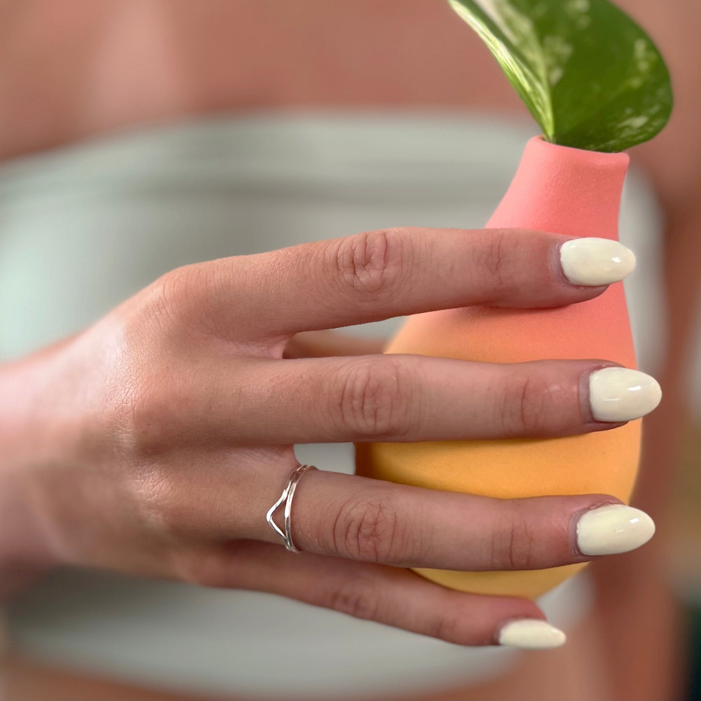 Hammered Stacking Rings