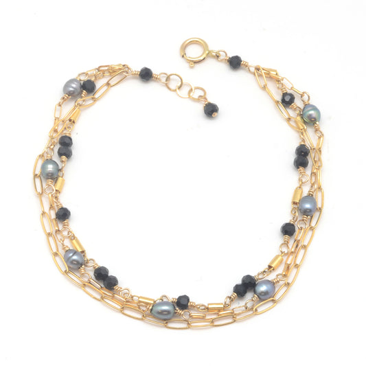 Gem-Kissed: Triple Strand Gaabby Sue