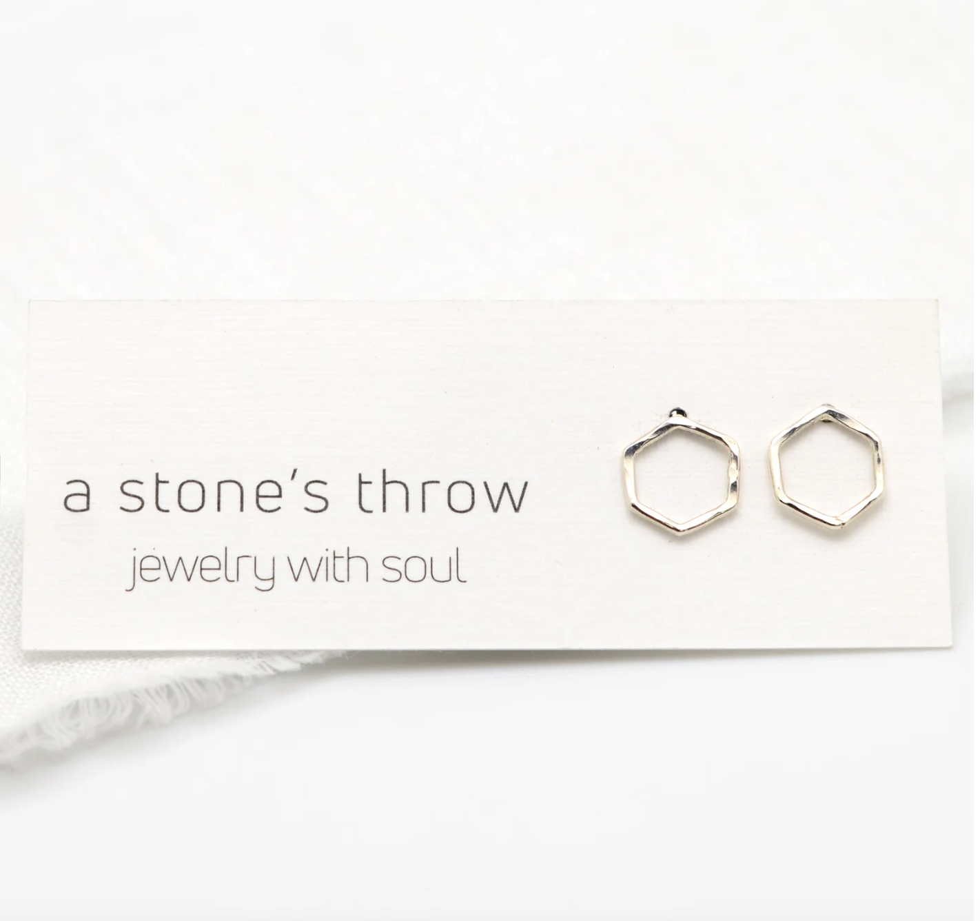 Stud Earrings: Geo Studs