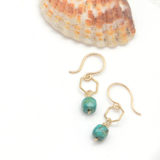 Hexy Wynners: Turquoise Earrings