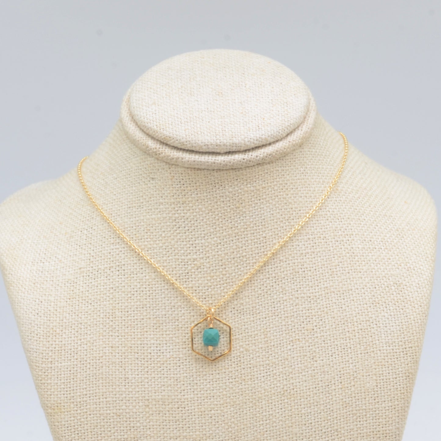 Kara Necklace: Turquoise