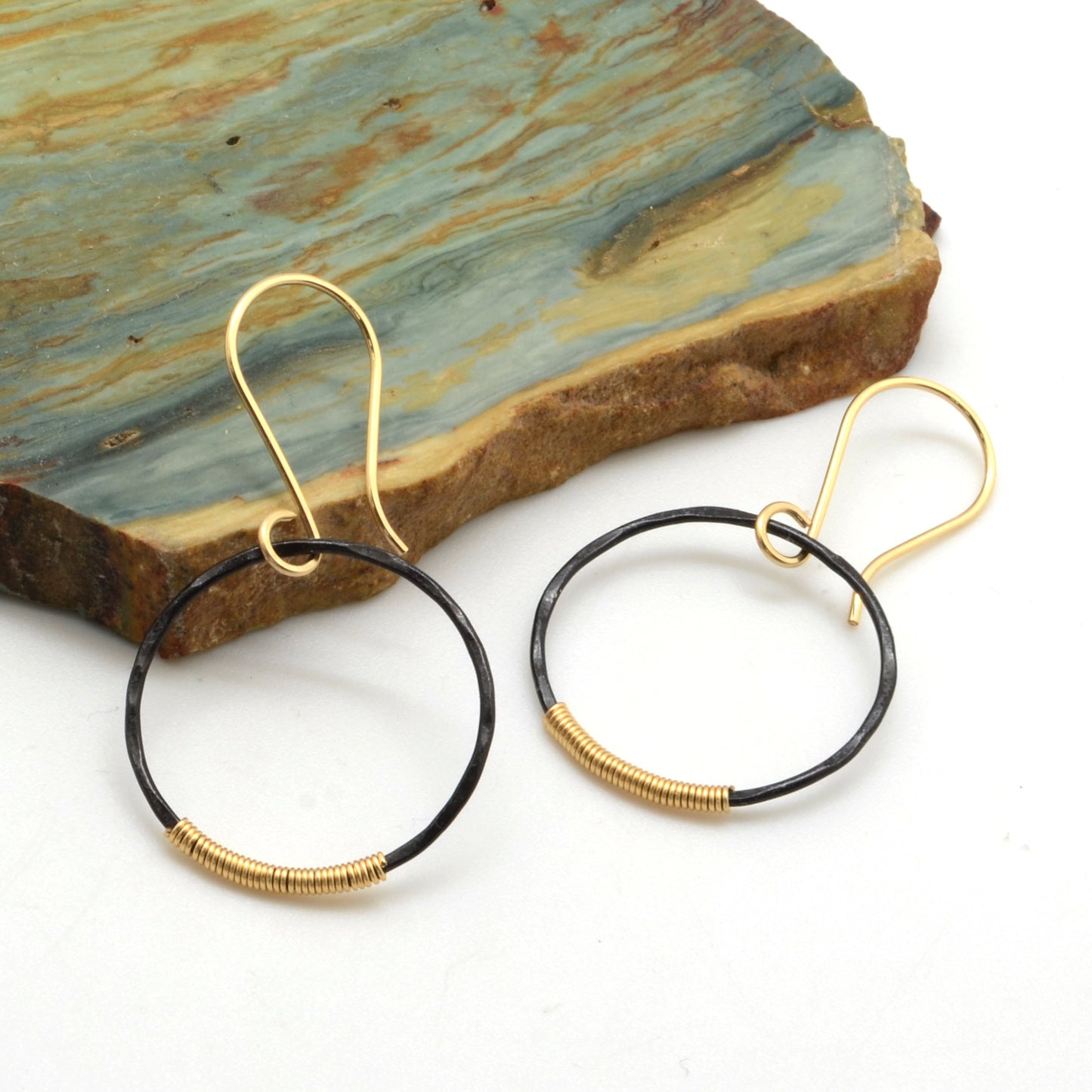 It's a Wrap: 2-tone Mary's Hoops