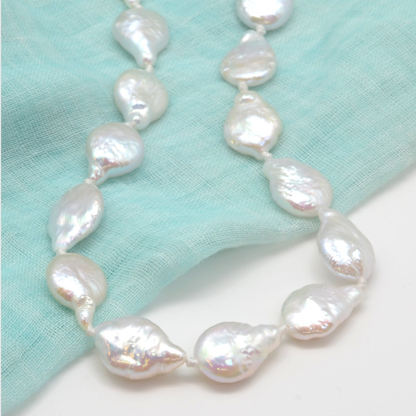 Pearls on Silk: Coin Pearls