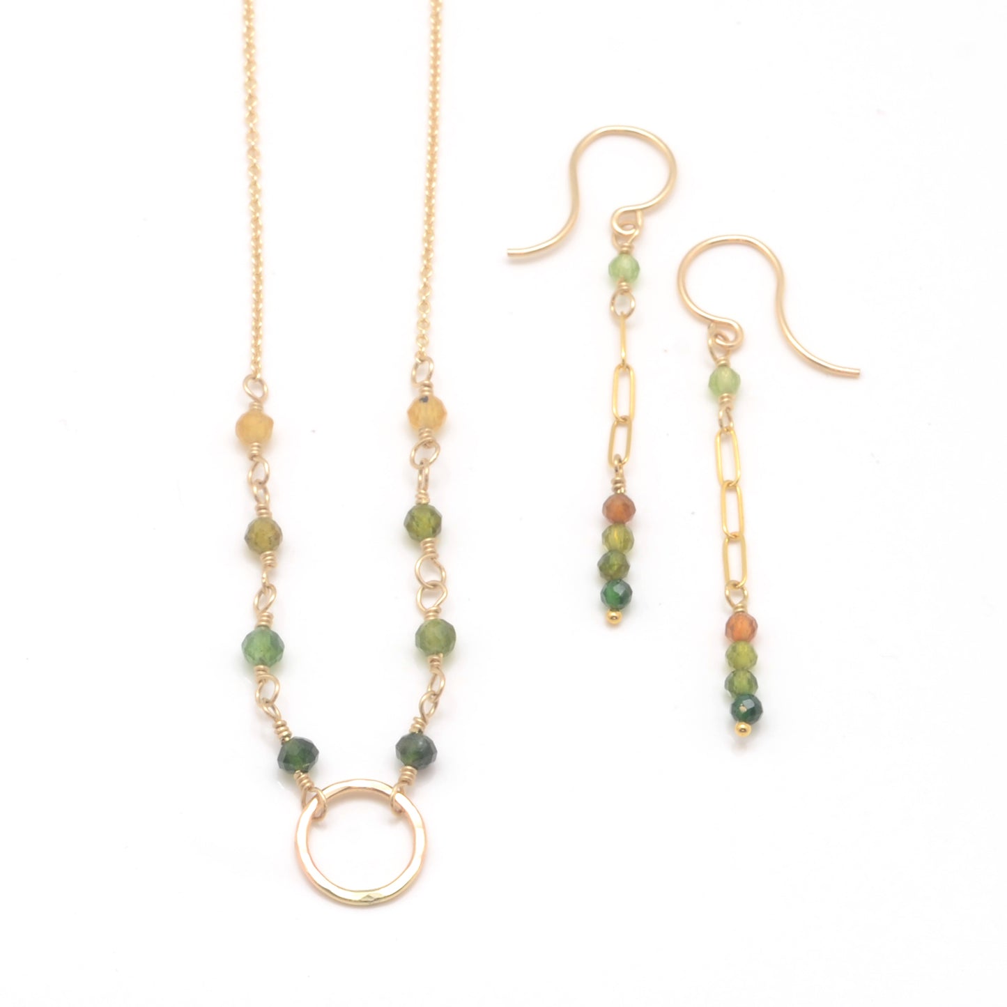 Gem-Kissed: Kylie, Green-to-Gold Tourmaline