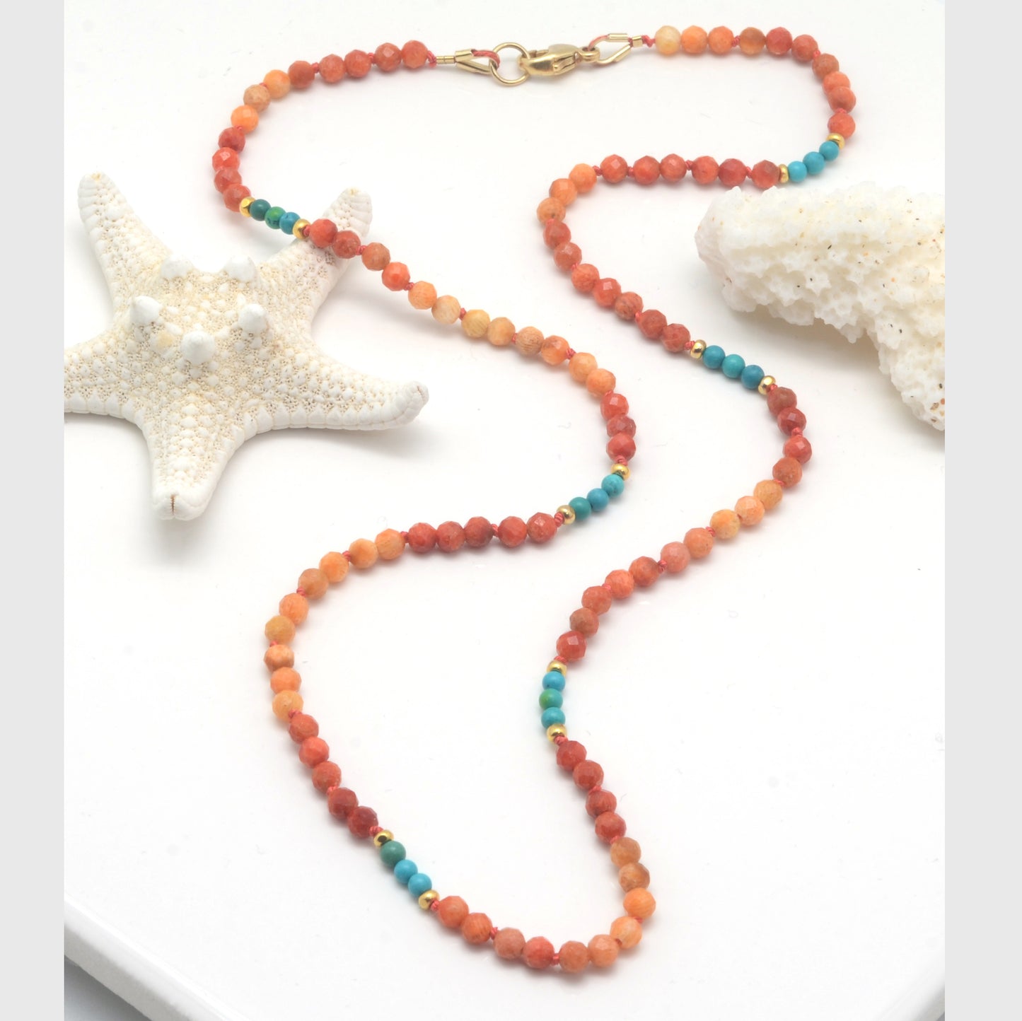 Delight: Coral + Turquoise